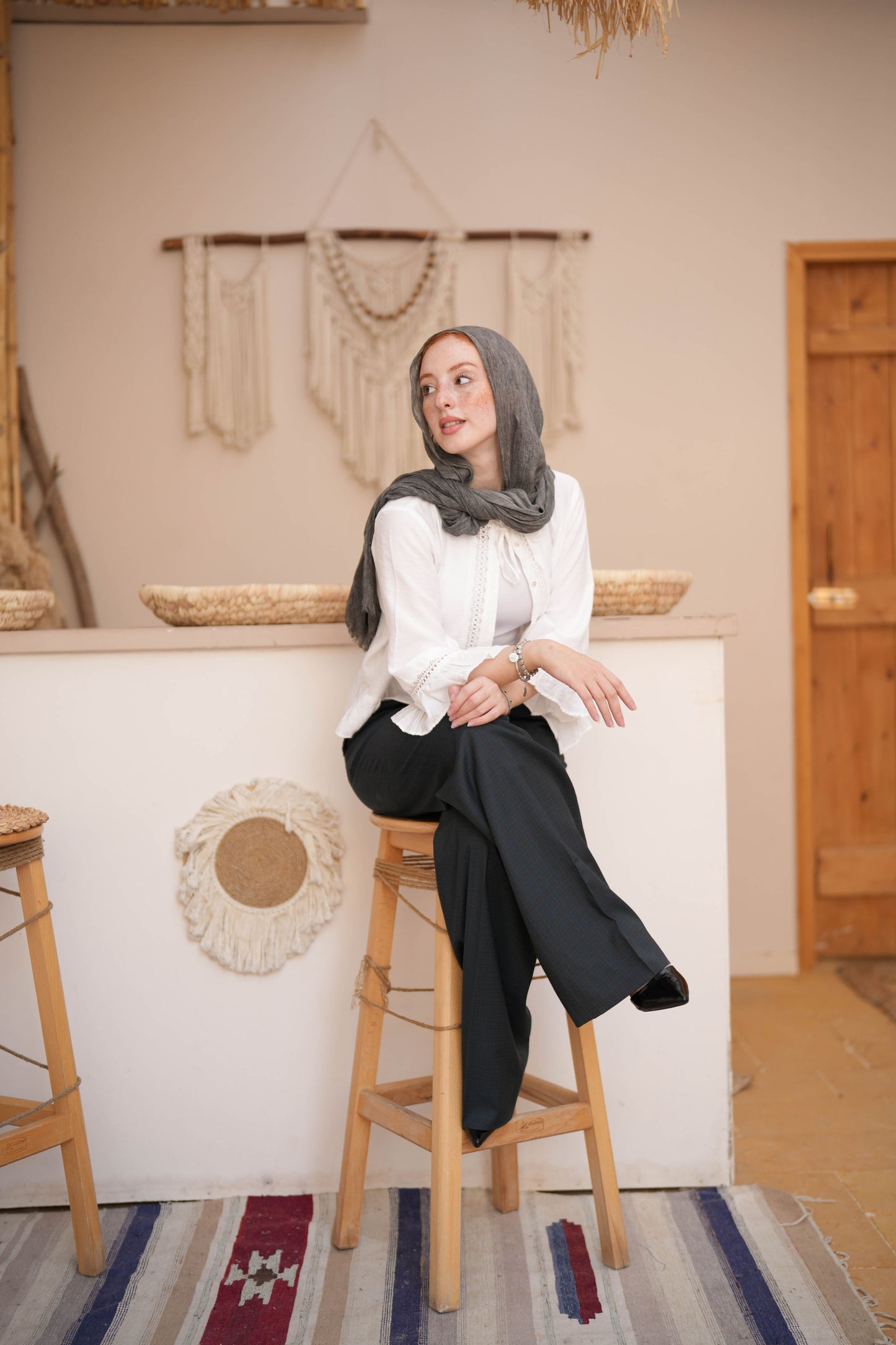 Multicolor Caro classic Pants